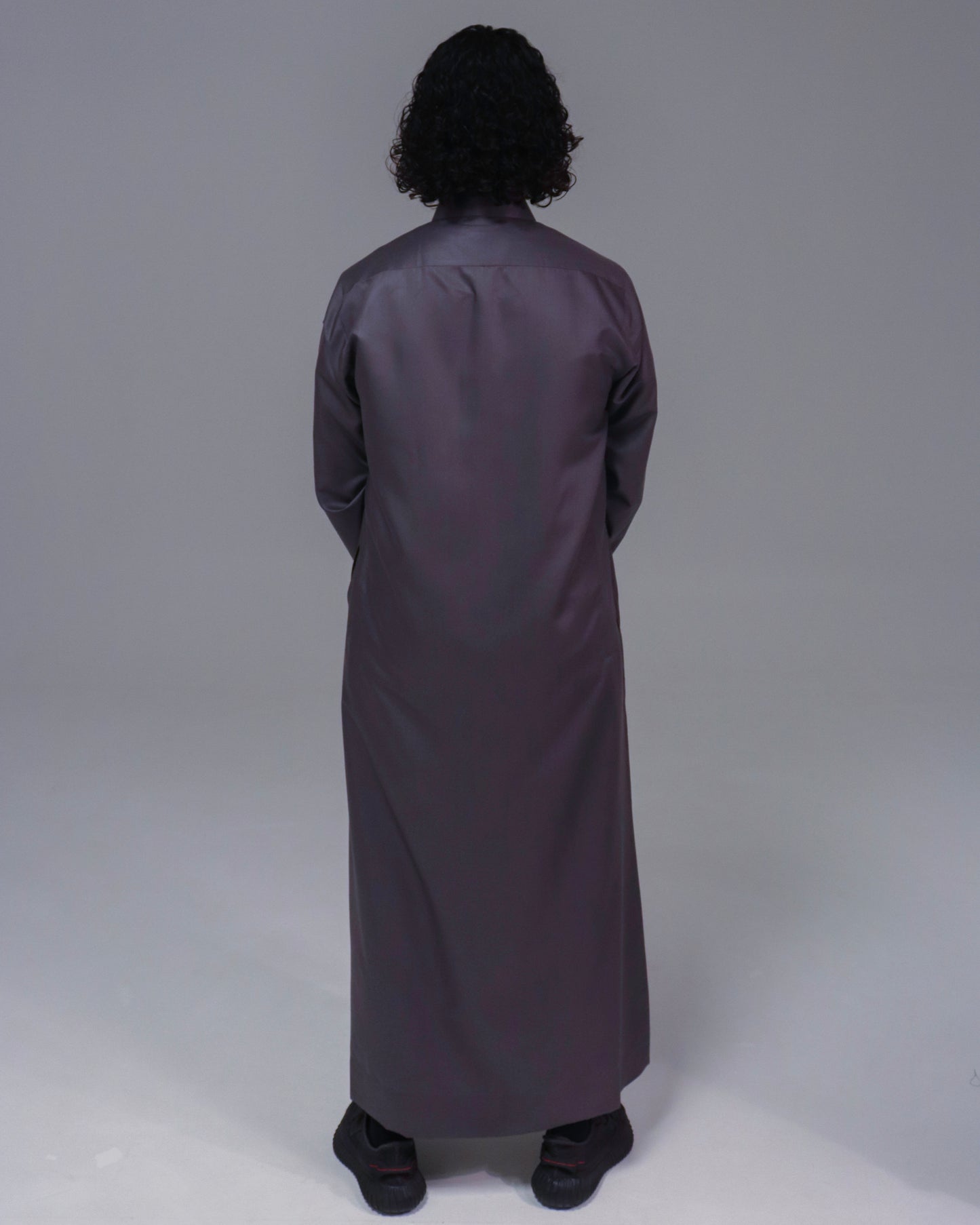 SAUDI QAMEES - CHARCOAL BROWN