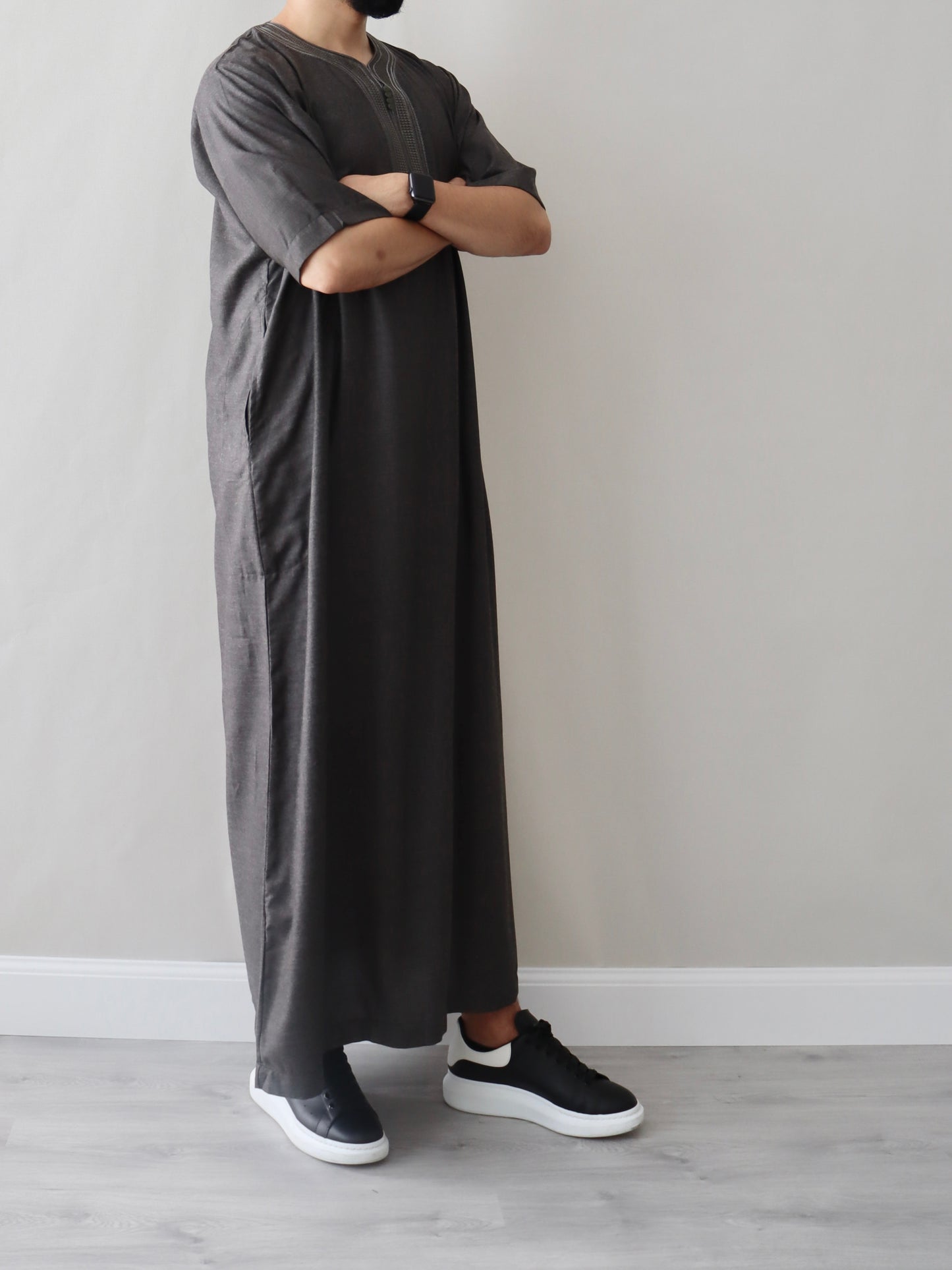 KANDORA ZEIN PLAIN - GRAY BROWN