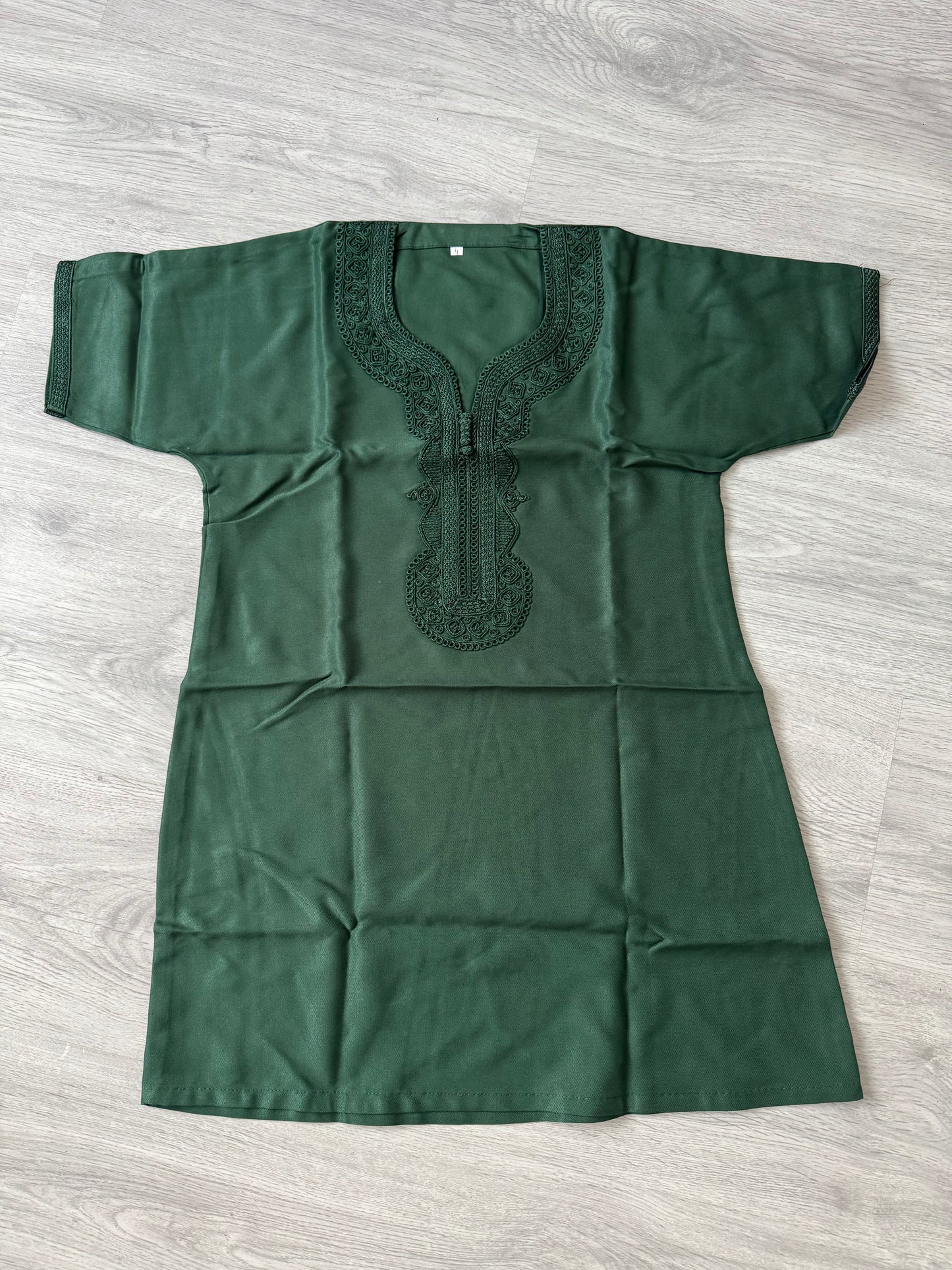 Kids kandora - Forest green
