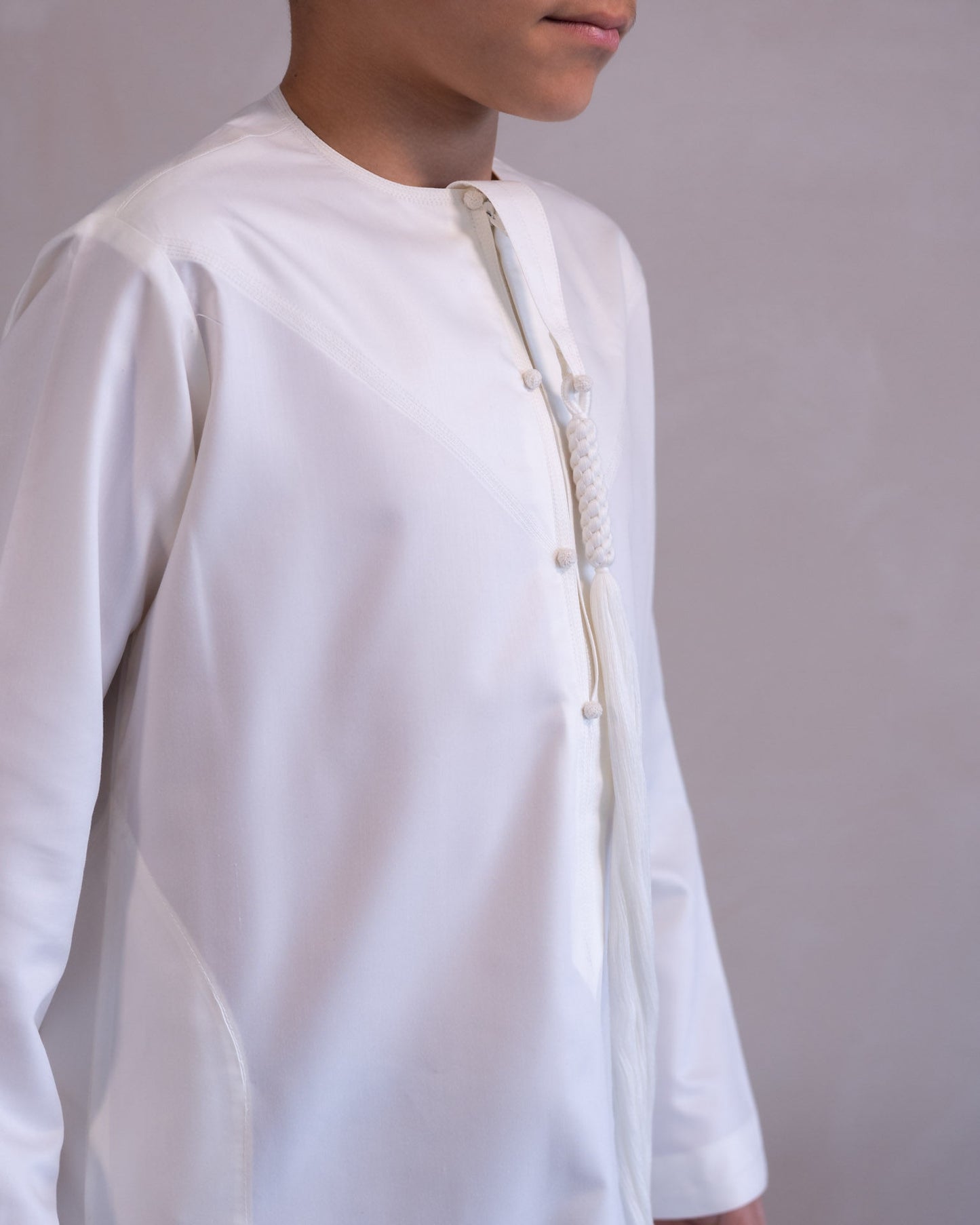 EMIRATI KIDS QAMEES - OFF WHITE