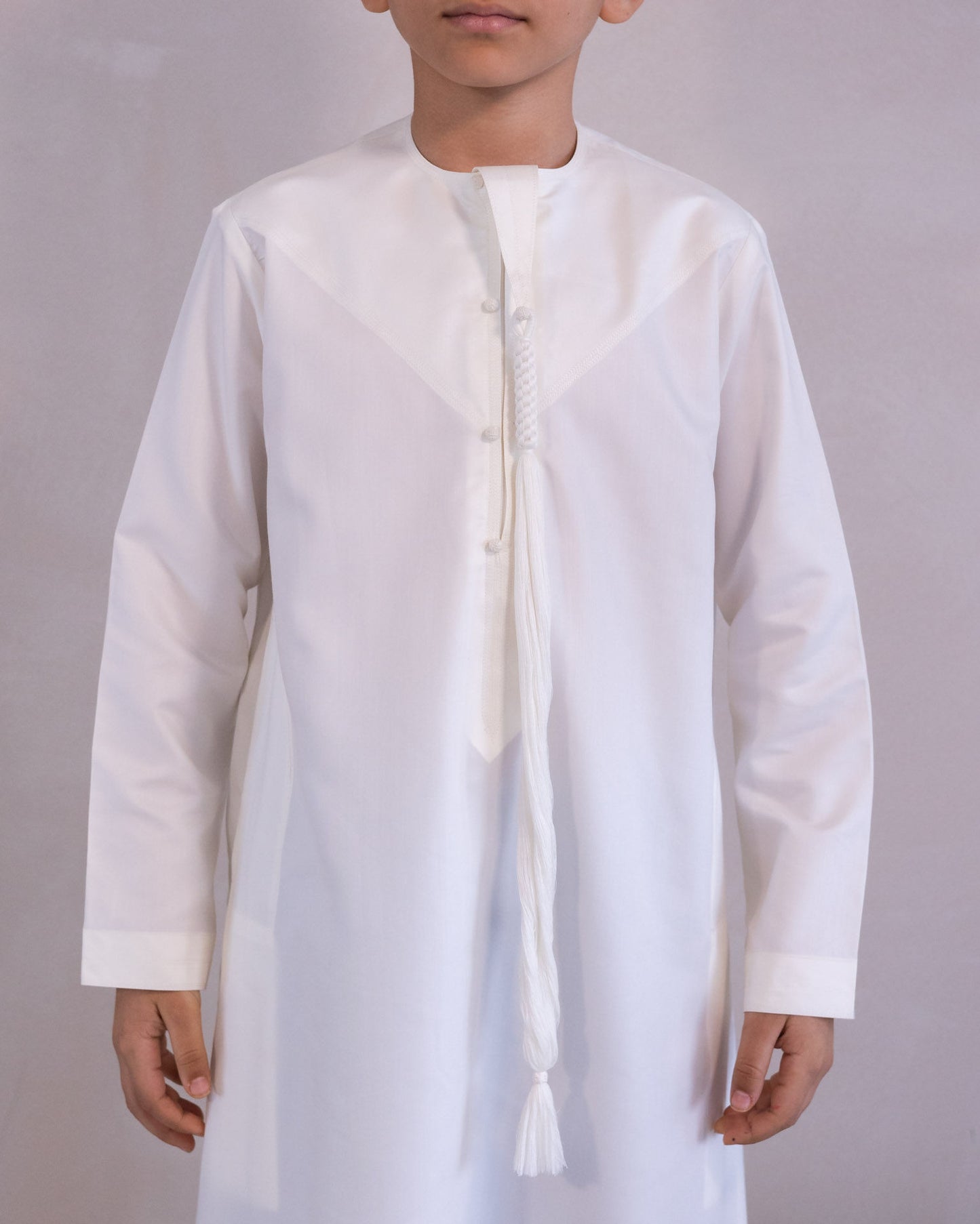 EMIRATI KIDS QAMEES - OFF WHITE