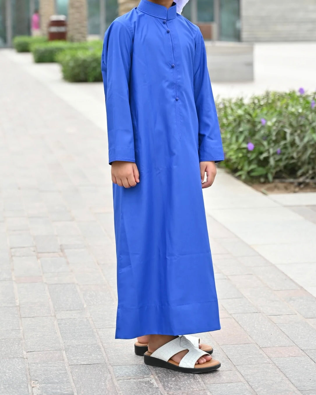 BAHRAINI KIDS QAMEES - ROYAL BLUE