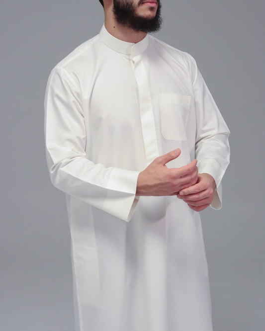 KUWAITI QAMEES - OFF WHITE