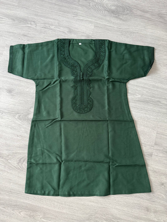 Kids kandora - Forest green