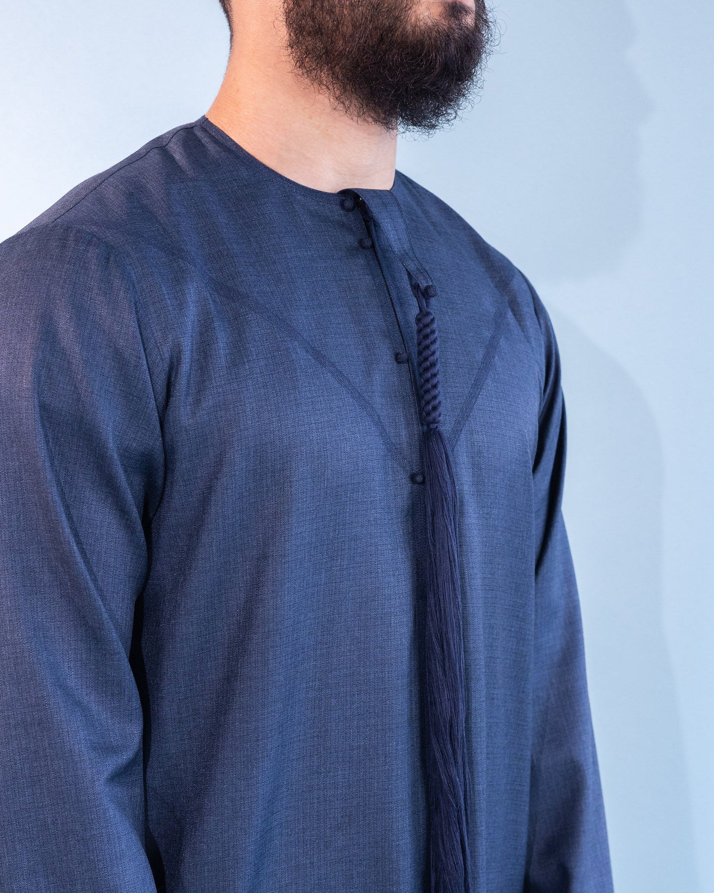 CASHMERE EMIRATI QAMEES - TEAL